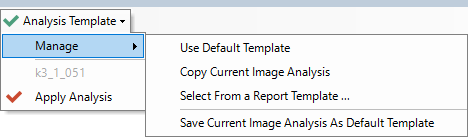 analysis-template-menu